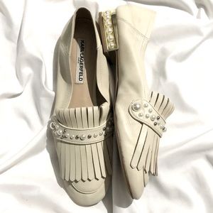 KARL LAGERFELD BLAKE FRINGE LOAFER 💕